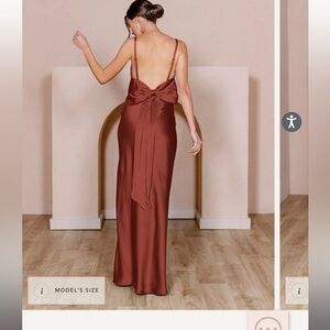 Revelry Steph Satin Bridesmaid Dress